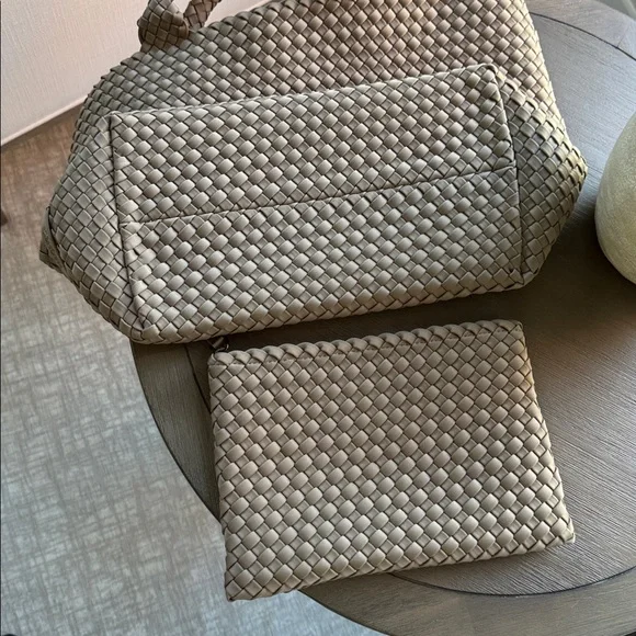 Naghedi St. Barths Medium Tote Bag in Cashmere Color - Picture 13 of 13